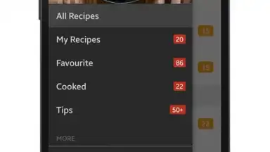 Capture d'écran de Bangla Recipes 9