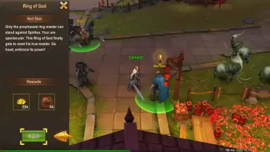 Capture d'écran de Blades and Rings 3