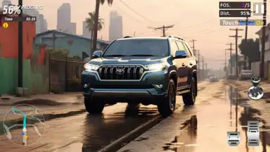 Capture d'écran de Offroad Prado Driver Jeep Game 2