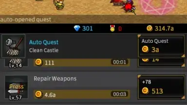 Capture d'écran de Endless Frontier 5