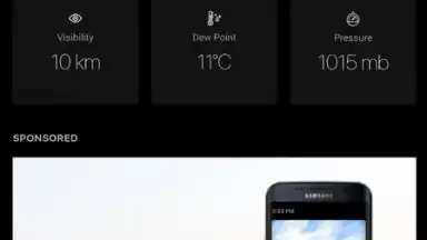 Capture d'écran de Today Weather 3