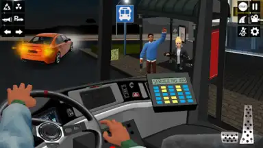 Capture d'écran de Coach Bus Simulator 3d Bus Sim 4