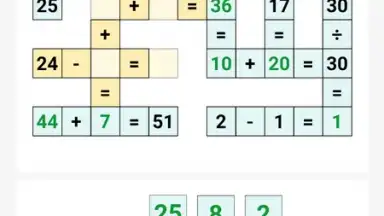 Capture d'écran de Cross Math 12