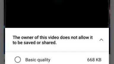 Capture d'écran de YouTube Go 2