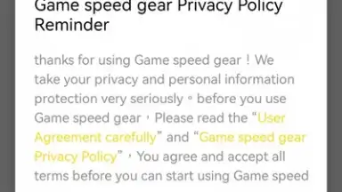 Capture d'écran de Game speed gear 5
