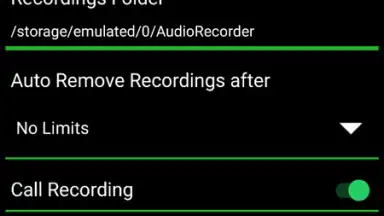 Capture d'écran de Hidden Voice Recorder 3