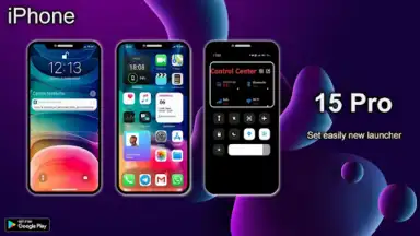 Capture d'écran de iOS Launcher: iPhone 15 Pro 3