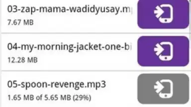 Capture d'écran de BitTorrent Remote 3