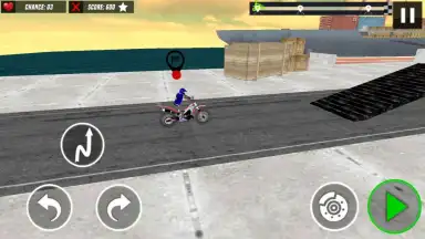 Capture d'écran de Bike Stunt Ramp Race 3D 1