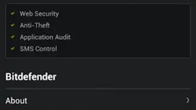 Capture d'écran de Bitdefender Antivirus Free 1