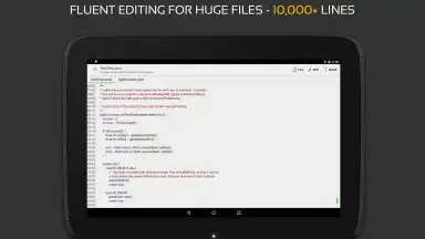 Capture d'écran de QuickEdit 2