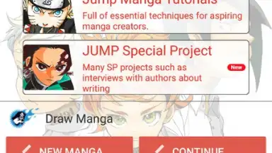 Capture d'écran de JUMP PAINT by MediBang 1