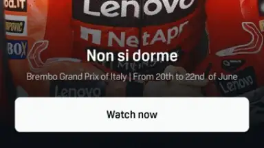 Capture d'écran de DAZN 4