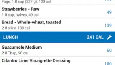 Capture d'écran de Calorie Counter - MyFitnessPal 2