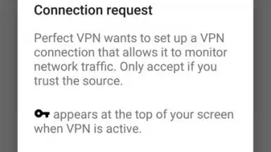 Capture d'écran de Perfect VPN 8