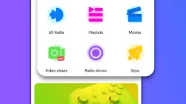 Capture d'écran de IZI: play, listen, watch, call 8
