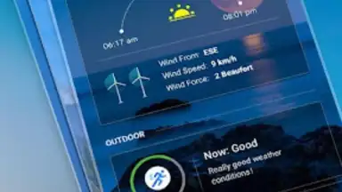 Capture d'écran de Local Weather Widget 8