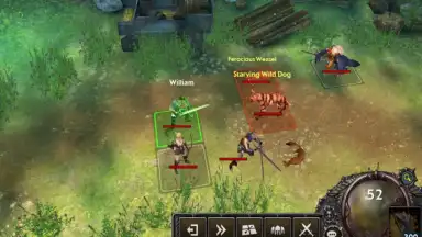 Capture d'écran de Legion of Heroes 1