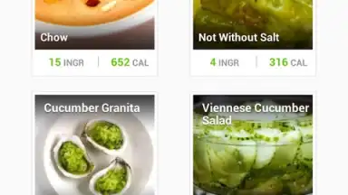 Capture d'écran de Recipes & Nutrition 17