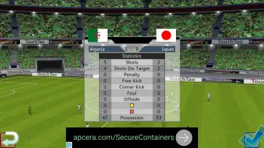 Capture d'écran de World Football League 7