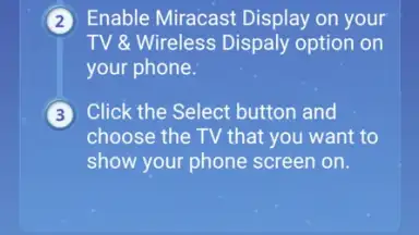 Capture d'écran de Screen Mirroring - Castto 3