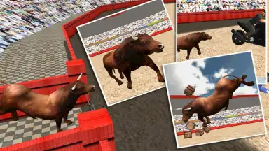 Capture d'écran de Angry Bull Attack Arena Sim 3D 10