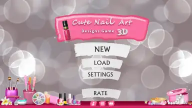 Capture d'écran de Cute Nail Art Designs Game 3D 6
