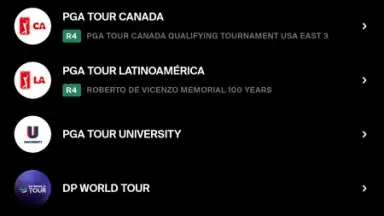 Capture d'écran de PGA TOUR 4