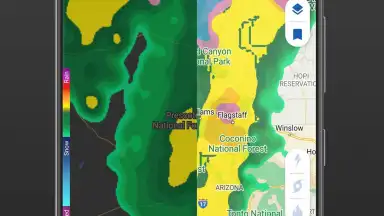 Capture d'écran de NOAA Weather Radar 31