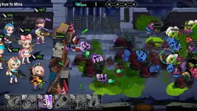 Capture d'écran de Girl's War Z 11