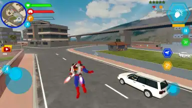 Capture d'écran de Spider Rope Hero Man 1