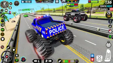 Capture d'écran de Police Monster Truck Car Games 4