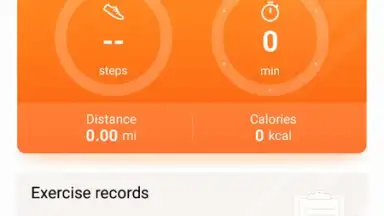 Capture d'écran de Huawei Health 1