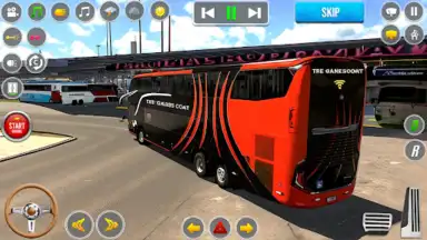 Capture d'écran de Bus Driving: Real City Bus 7
