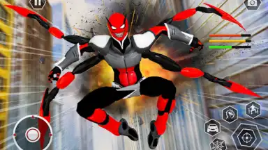 Capture d'écran de Black Spider Rope Superhero 10