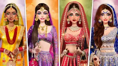 Capture d'écran de Fashion Dress Up Wedding Games 16