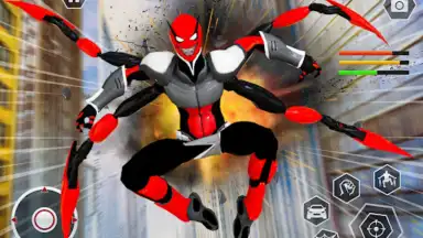 Capture d'écran de Black Spider Rope Superhero 6