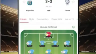 Capture d'écran de Xscores: Real-time Live Scores 4