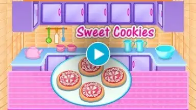 Capture d'écran de Сладкое печенье - игры для девочек 1