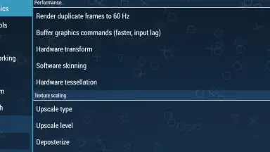 Capture d'écran de PPSSPP 1