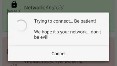 Capture d'écran de WiFi Dumpper 4