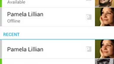 Capture d'écran de Talk.to - Chat for GTalk & FB 2