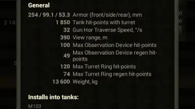 Capture d'écran de База знаний для WoT 21