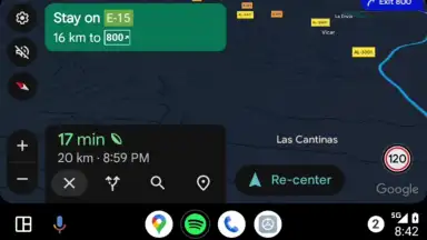 Capture d'écran de Android Auto 8