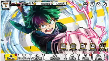 Capture d'écran de My Hero Ultra Impact 2