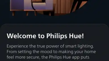 Capture d'écran de Philips Hue 1