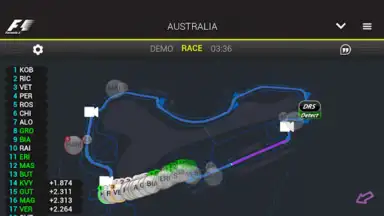 Capture d'écran de Official F1 ® App 9