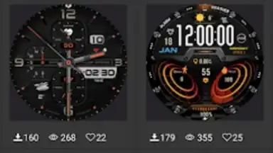 Capture d'écran de Amazfit T-Rex - Watch Face 5