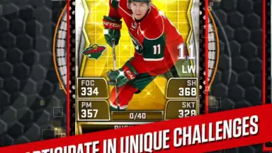 Capture d'écran de NHL SuperCard 9