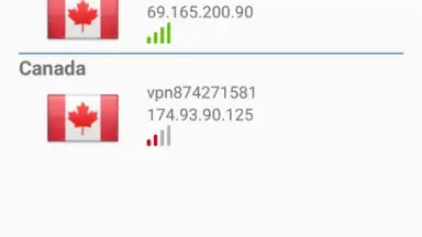 Capture d'écran de Secure Vpn Freedom 3